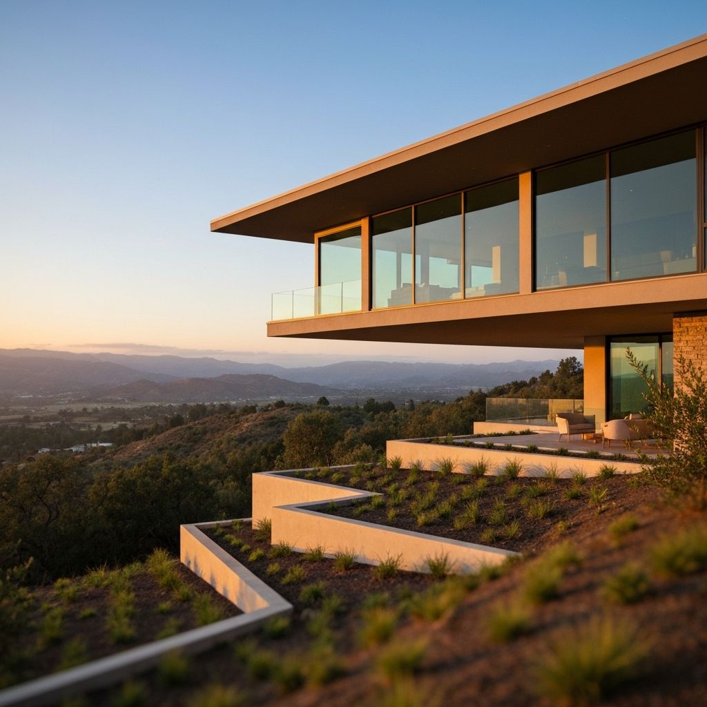Hillside Architectural Masterpiece - 1475 Blue Jay Way, Los Angeles